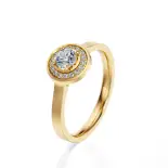 Pierścionek zaręczynowy z diamentami AJPZ_108